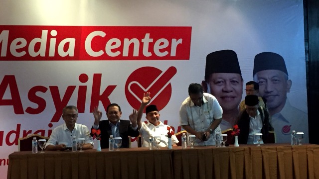 Konpers Tim Sudrajat-Syaikhu. (Foto: Moh Fajri/kumparan)