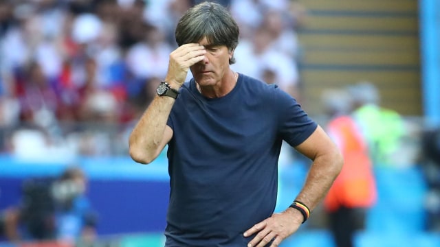 Loew akui Jerman tak pantas lolos. (Foto: REUTERS/Michael Dalder)