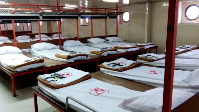 Fasilitas di kapal Pelni. (Foto: Dok. Pelni )