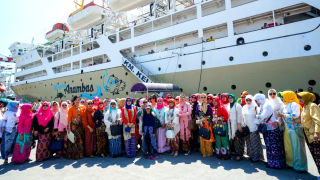 Penumpang di kapal Pelni. (Foto: Dok. Pelni )