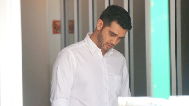 Fachri Albar di PN Jaksel Foto: Garin Gustavian/kumparan