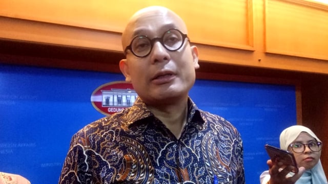 Jubir Kemlu, Arrmanata Nasir. (Foto: Andreas Gerry/kumparan)