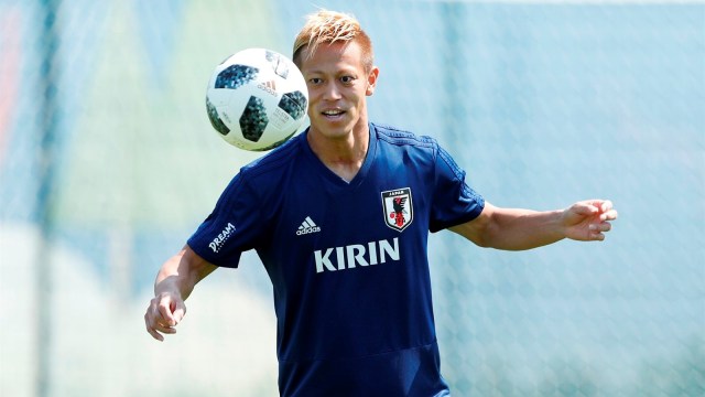 Keisuke Honda. Foto: Reuters/John Sibley