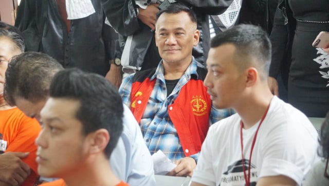 Tio Pakusadewo di PN Jaksel. (Foto: Garin Gustavian Irawan/kumparan)