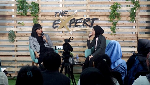 Lizzie Parra di The Expert kumparan. (Foto: Fitra Andrianto/kumparan)