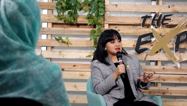 Lizzie Parra di The Expert kumparan. (Foto: Fitra Andrianto/kumparan)