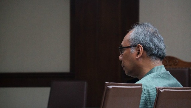 dr. Bimanesh Sutarjo di Tipikor. (Foto: Nugroho Sejati/kumparan)