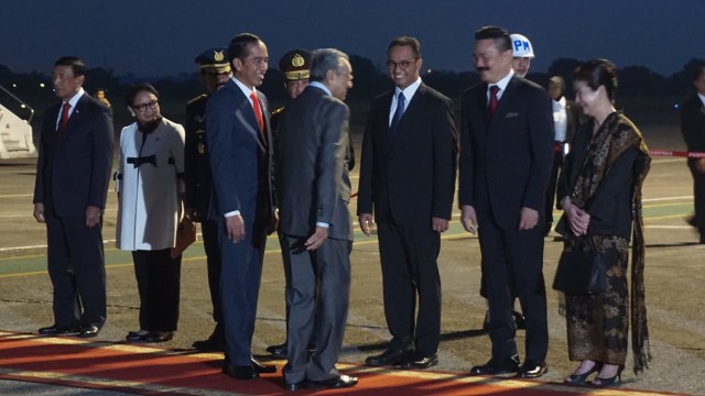 Jokowi Sambut Kedatangan Mahathir Mohamad (Foto: Yudhistira Amran Saleh/kumparan)
