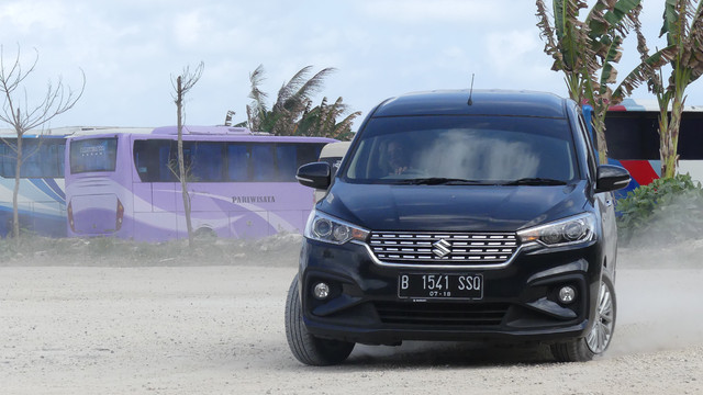 Test drive All New Suzuki Ertiga. (Foto: Aditya Pratama Niagara/kumparan)