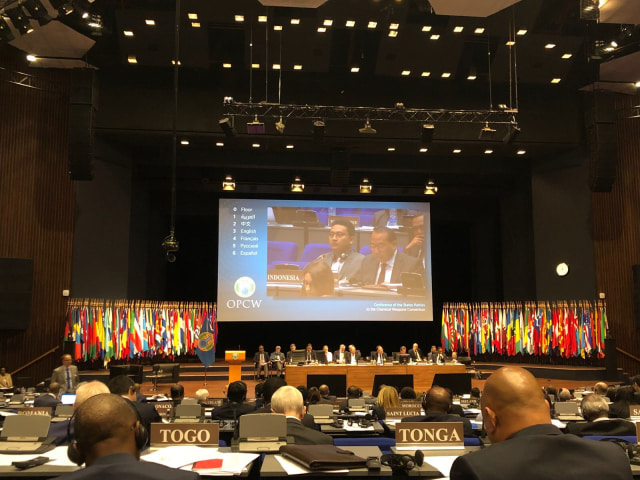 Indonesia Terus Mendukung Universalitas Konvensi Senjata Kimia