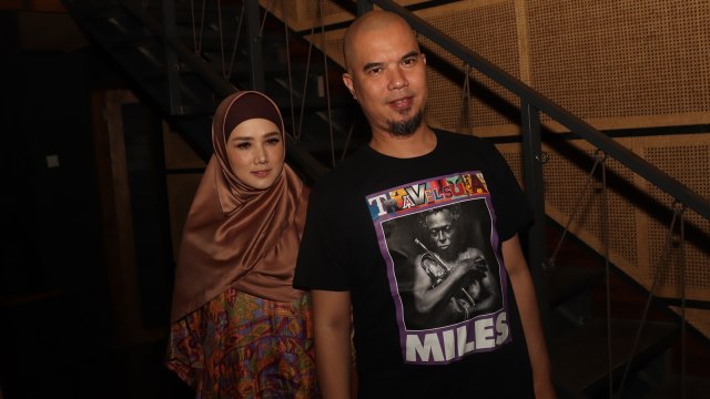 Mulan Jameela dan Ahmad Dhani (Foto: Munady)