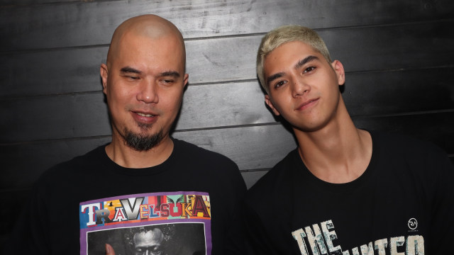 Ahmad Dhani dan Al Ghazali (Foto: Munady)