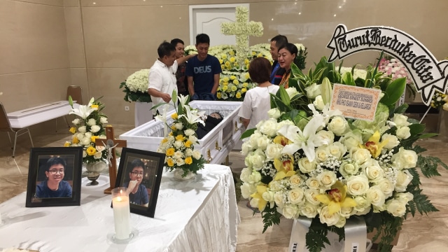 Suasana rumah duka Ernest (Foto: Fachrul Irwinsyah/kumparan)