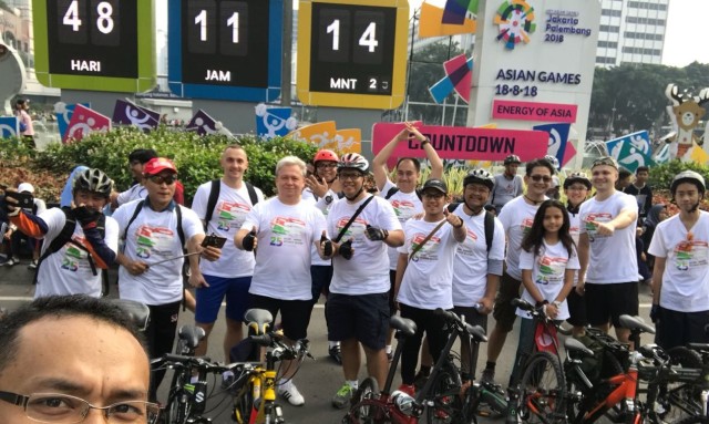 Fun Bike Meng-gowes Ulang Tahun Perak Indonesia - Belarus (3)