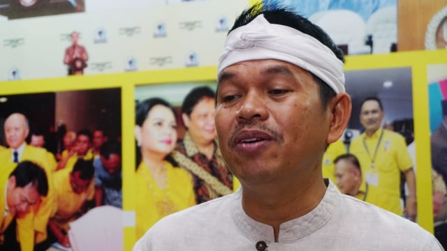 Dedi Mulyadi di DPP Partai Golkar. Foto: Jamal Ramadhan/ kumparan