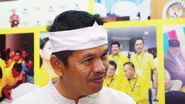 Dedi Mulyadi di DPP Partai Golkar. (Foto: Jamal Ramadhan/ kumparan)