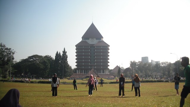 Suasana Ospek UI di Balairung Foto: Istimewa
