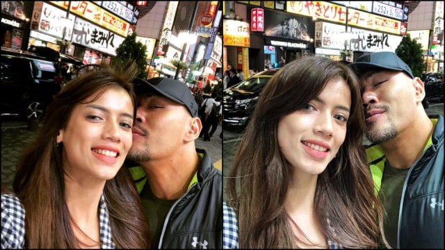 Sabrina dan Deddy Corbuzier (Foto: Instagram @sabrinachairunissa_)