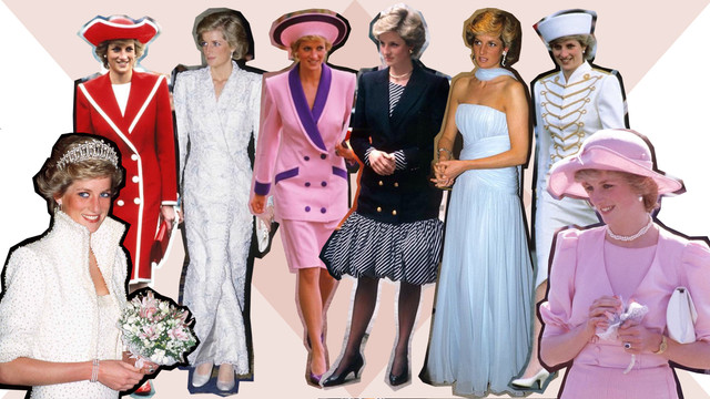 Putri Diana dan Busana Catherine Walker (Foto: Instagram @princess.diana.forever)
