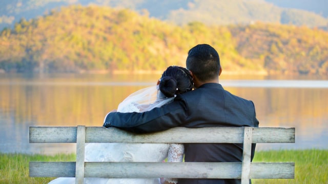 Ilustrasi pasangan baru menikah. Foto: Pixabay