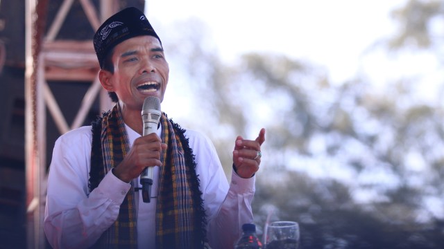 Ustaz Abdul Somad di Banda Aceh (Foto: Zuhri Noviandi/kumparan)