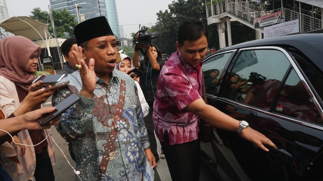 Wagub NTB Muhammad Amin usai menjalani pemeriksaan di KPK (Foto: Fanny Kusumawardhani/kumparan)