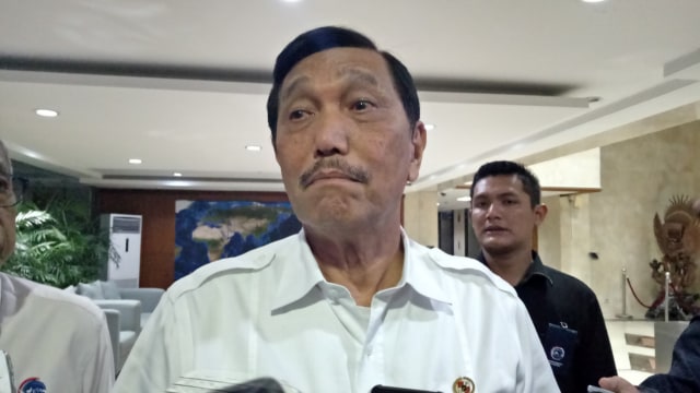 Menteri Koordinator Bidang Kemaritiman Luhut Binsar Pandjaitan. Foto: Ela Nurlaela/kumparan