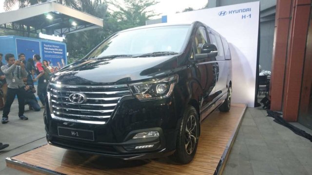 Peluncuran Hyundai H-1 terbaru (Foto: Alfons Hartanto/kumparanOTO)