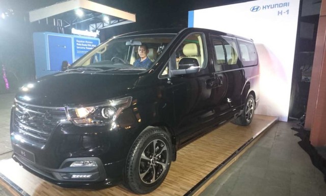 Peluncuran Hyundai H-1 terbaru (Foto: Alfons Hartanto/kumparanOTO)