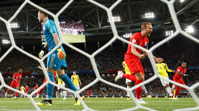Inggris vs Kolombia (Foto: Carl Recine/Reuters)