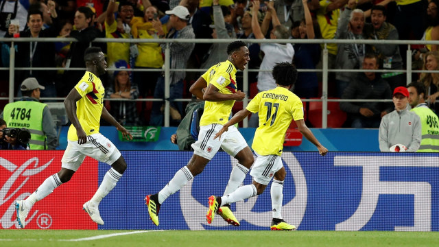 Inggris vs Kolombia (Foto: John Sibley/Reuters)