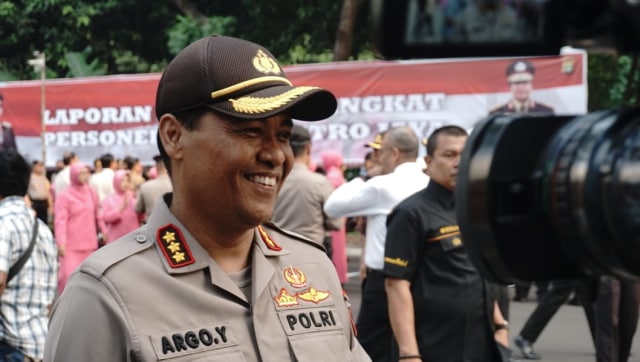 Kabid Humas Polda Metro Jaya, Kombes Argo Yuono. (Foto: Fitra Andrianto/kumparan)