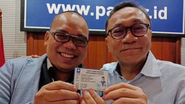 Mustofa Nahra Wardaya gabung PAN. (Foto: Dok. Mustofa)