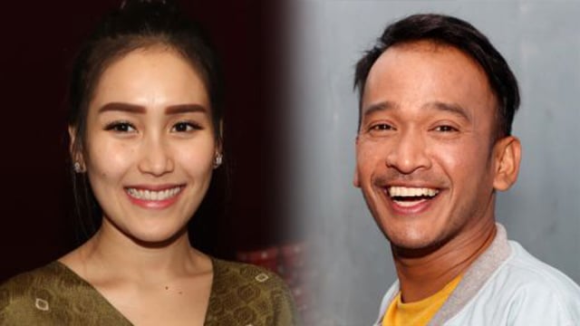 Ayu Ting Ting dan Ruben Onsu (Foto: Munady Widjaja)