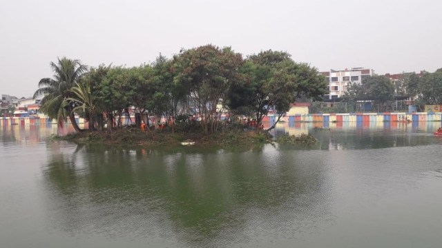 Kondisi Danau Sunter Barat (Foto: Fachrul Irwinsyah/kumparan)