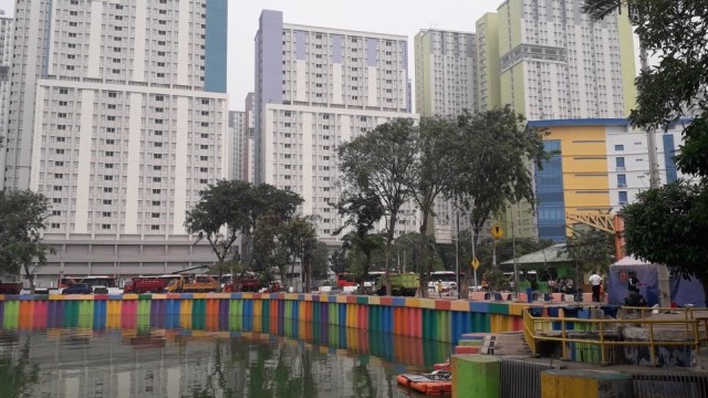 Kondisi Danau Sunter Barat (Foto: Fachrul Irwinsyah/kumparan)