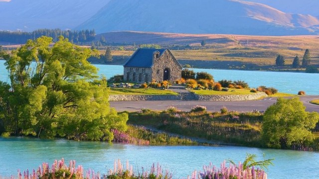 Danau Tekapo, Selandia Baru (Foto: Dok. AirAsia)
