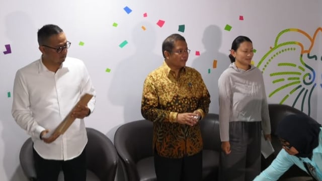 Manajemen Tik Tok temui Menkominfo Rudiantara (Foto: Bianda Ludwianto/kumparan)