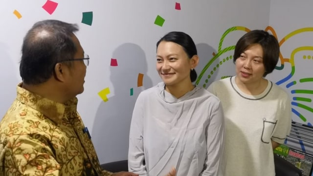 Manajemen Tik Tok temui Menkominfo Rudiantara (Foto: Bianda Ludwianto/kumparan)