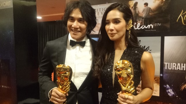 Vino G Bastian dan Marsha Timothy (Foto: Aria Pradana/kumparan)