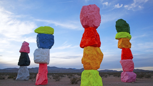 Seven Magic Mountains, AS (Foto: Dok: Flickr/Travel Nevada )