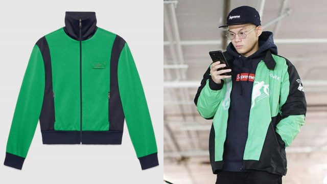 Jaket Gucci disebut mirip Gojek. (Foto: Dok. Gucci & Eric Johanes )