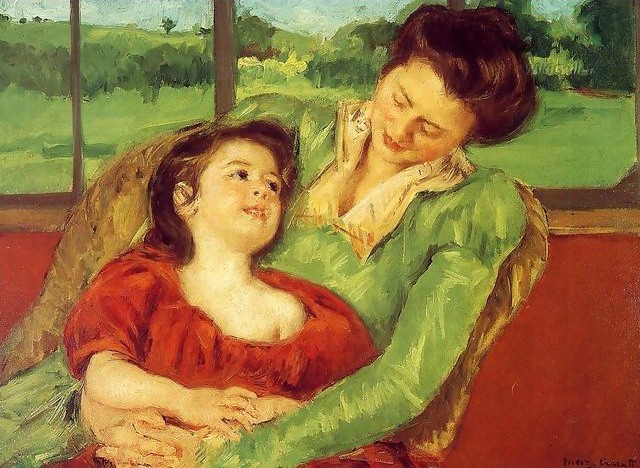 Lukisan Mary Cassatt (Foto: Wikipedia.org)