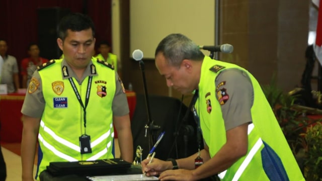 Pakta Integritas dan Sumpah Seleksi Akpol 2018 (Foto: Dok. SDM Polri)