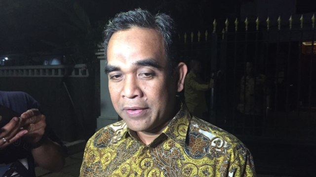 Sekjen Gerindra Ahmad Muzani di Rumah Prabowo, Jalan Kertanegara, Kebayoran, Jaksel. Foto: Rafyq Panjaitan/kumparan