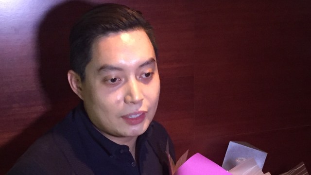 Edric Tjandra di Konferensi Pers Film Sabrina (Foto: Giovanni/kumparan)