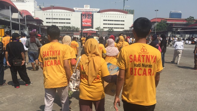 Suasana Rembuk Nasional Aktivis 98 di Jiexpo Kemayoran (Foto: Soejono Eben Saragih/kumparan)