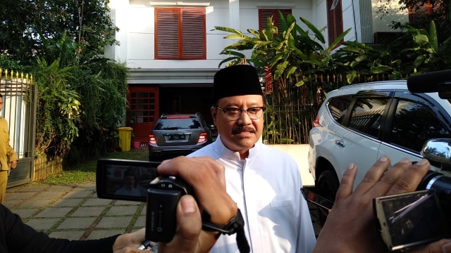 Gus Ipul di Rumah Prabowo Foto: Paulina Herasmaranindar/kumparan