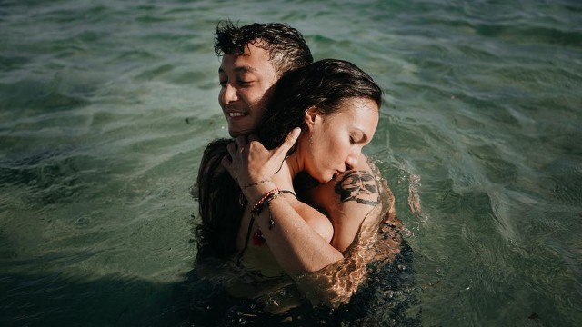 Dimas Anggara dan Nadine Chandrawinata (Foto: Instagram @nadinelist)