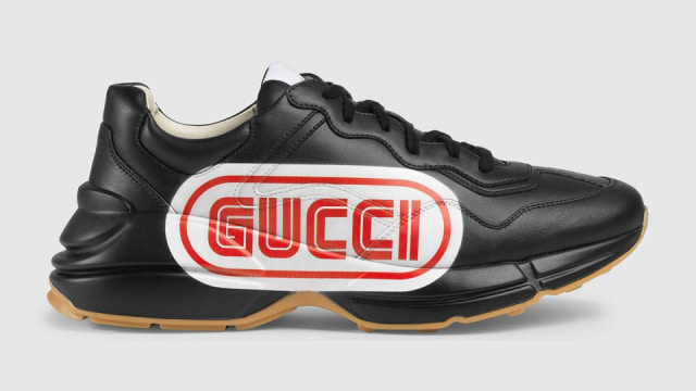 Rhyton Gucci Sneaker Leather (Foto: Dok. Gucci)